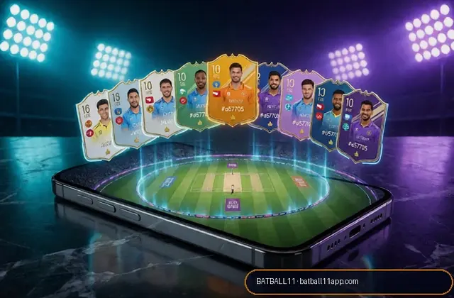 Batball11 (batball11 app download play store) fantasy cricket & matchday visual 1